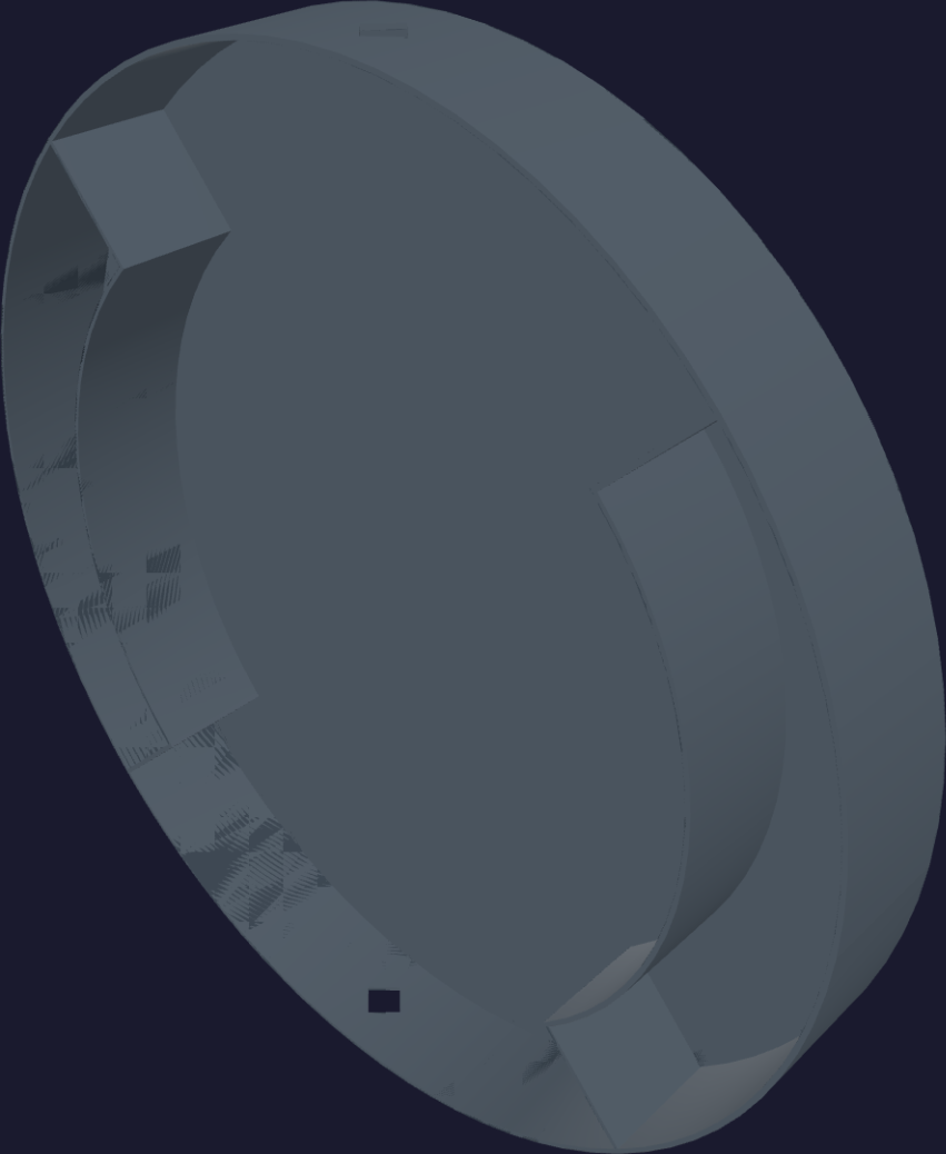 foam-bag shell bottom — bag pockets with clean U-shaped channels