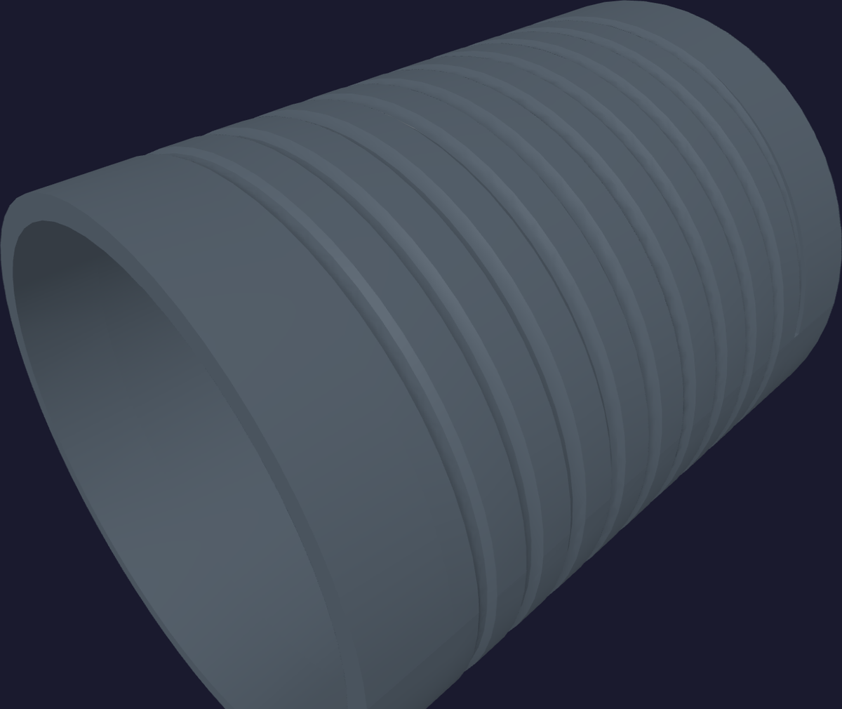 chiller coil winding mandrel