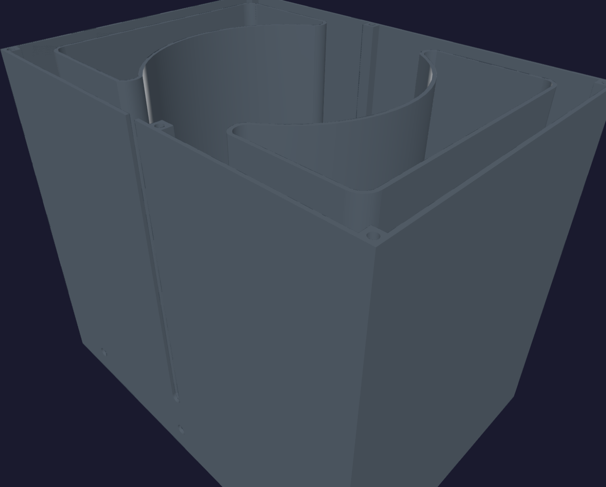 carbonator foam shell — reworked end-to-end