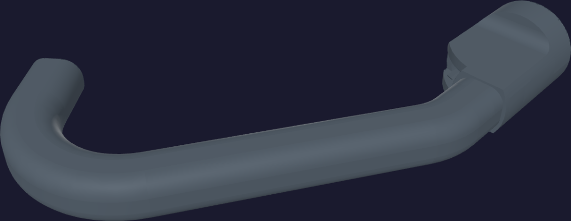 faucet shell, now split into three printable pieces with slip-fit joints