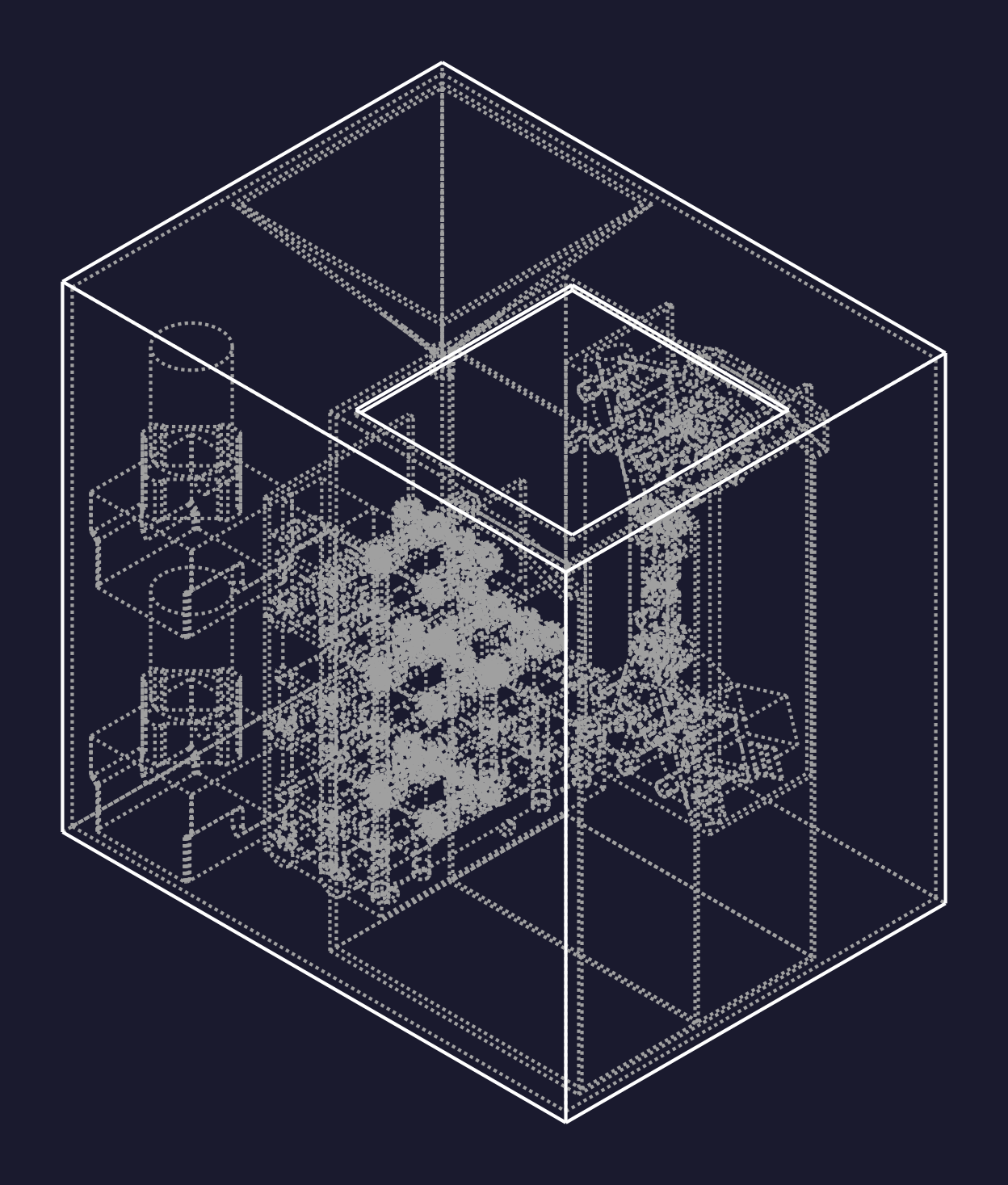Lite Edition enclosure assembly — contents inside the transparent shell